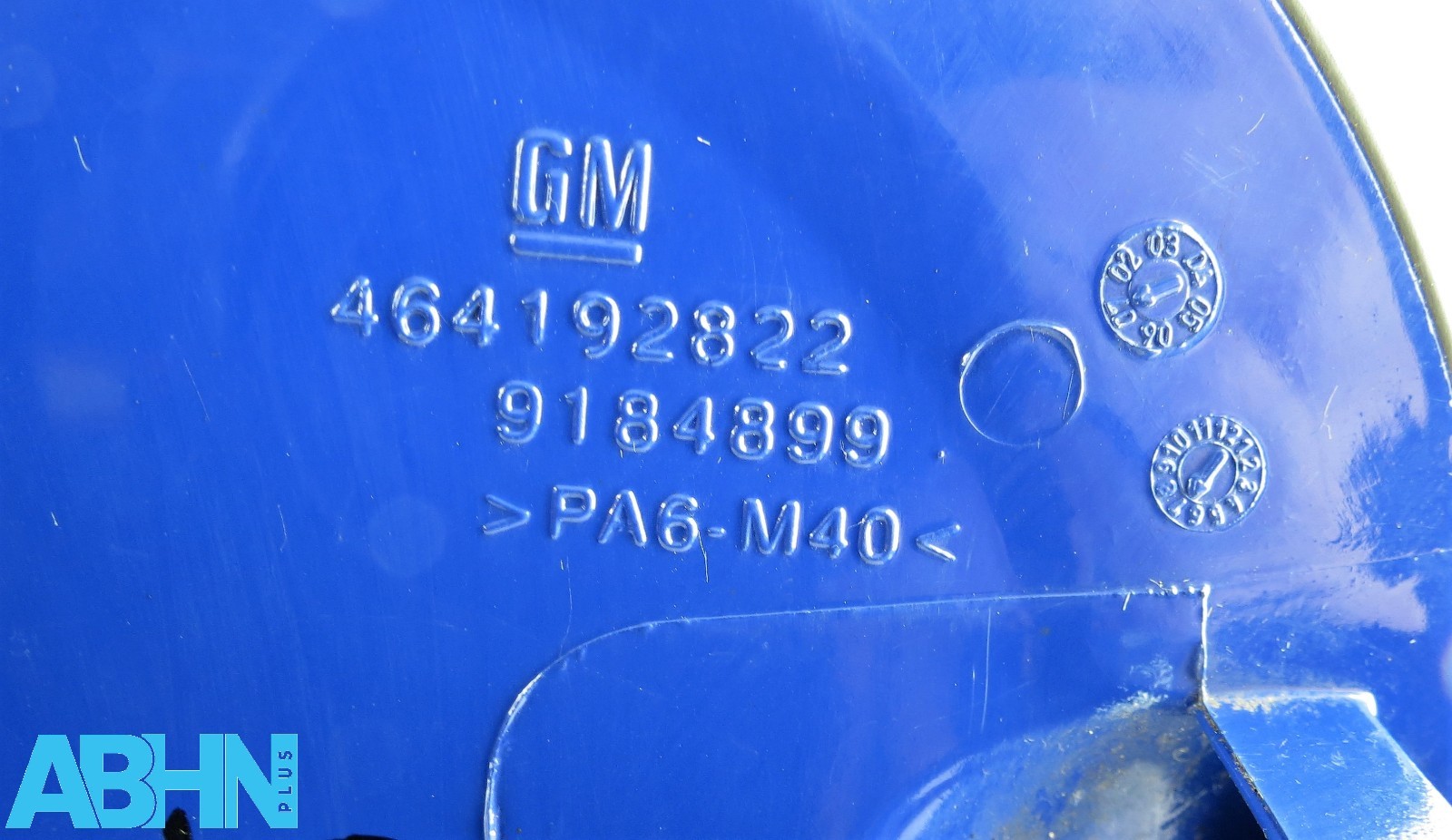 Vauxhall Opel Combo C /01-11 Fuel Flap Cover 9184899 464192822 Aircraft Blue 682 - Image 10