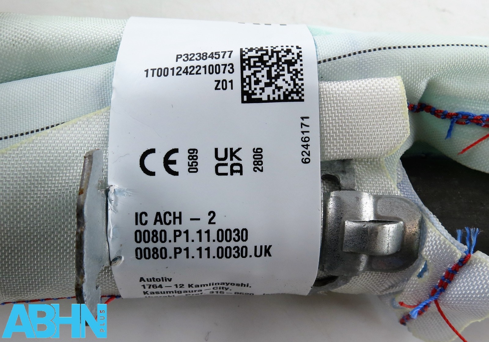 2024 Volvo XC90 Mk2 /2019-2025 Curtain Roof Airbag Module Right Side 32384577 RH - Image 9