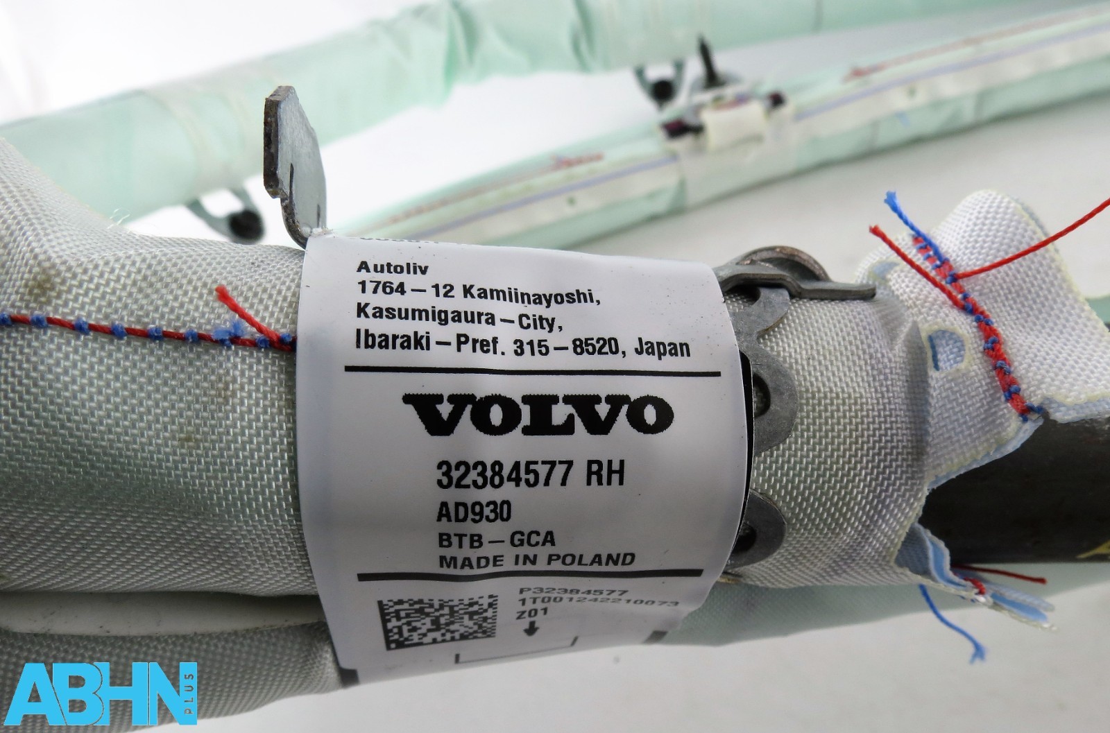 2024 Volvo XC90 Mk2 /2019-2025 Curtain Roof Airbag Module Right Side 32384577 RH - Image 10