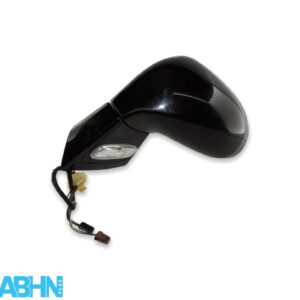 Peugeot 308 CC (09- 14) Left Side Electric Folding Door Mirror 9-Wires Met Black
