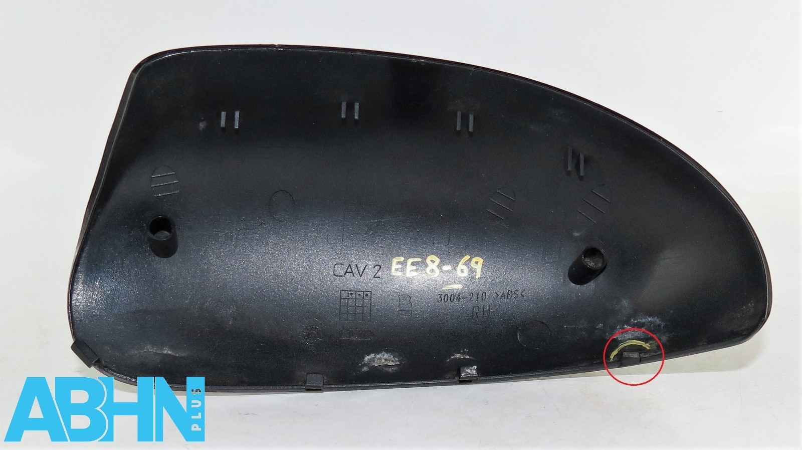 Ford Focus MK1 (98-05) Right Side Door Mirror Cover 98AB-17K746-AC Panther Black - Image 2
