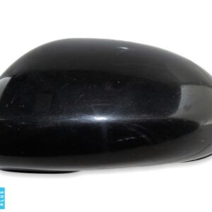 Vauxhall Opel Corsa D & E (2006-2018) Left Side Door Mirror Cover Metallic Black