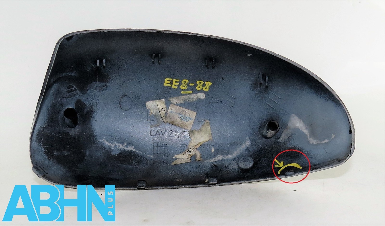 Ford Focus MK1 98-05 Right Side Door Mirror Cover 98AB-17K746-AC Metallic Silver - Image 2