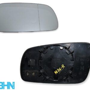 VW Golf MK4 Bora /98-04 Passat-B5 Heated Right Door Mirror Chrome Glass Aspheric