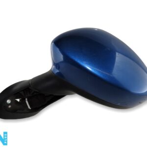 Fiat Punto Grande MK3 199 (05-11) Electric Left Door Mirror Met Blue / No-Glass