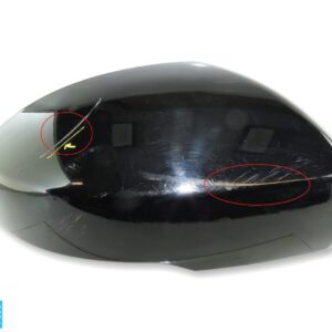 Range Rover L494 L405 Discovery Mk5 L462 Right Door Mirror Cover Metallic Black