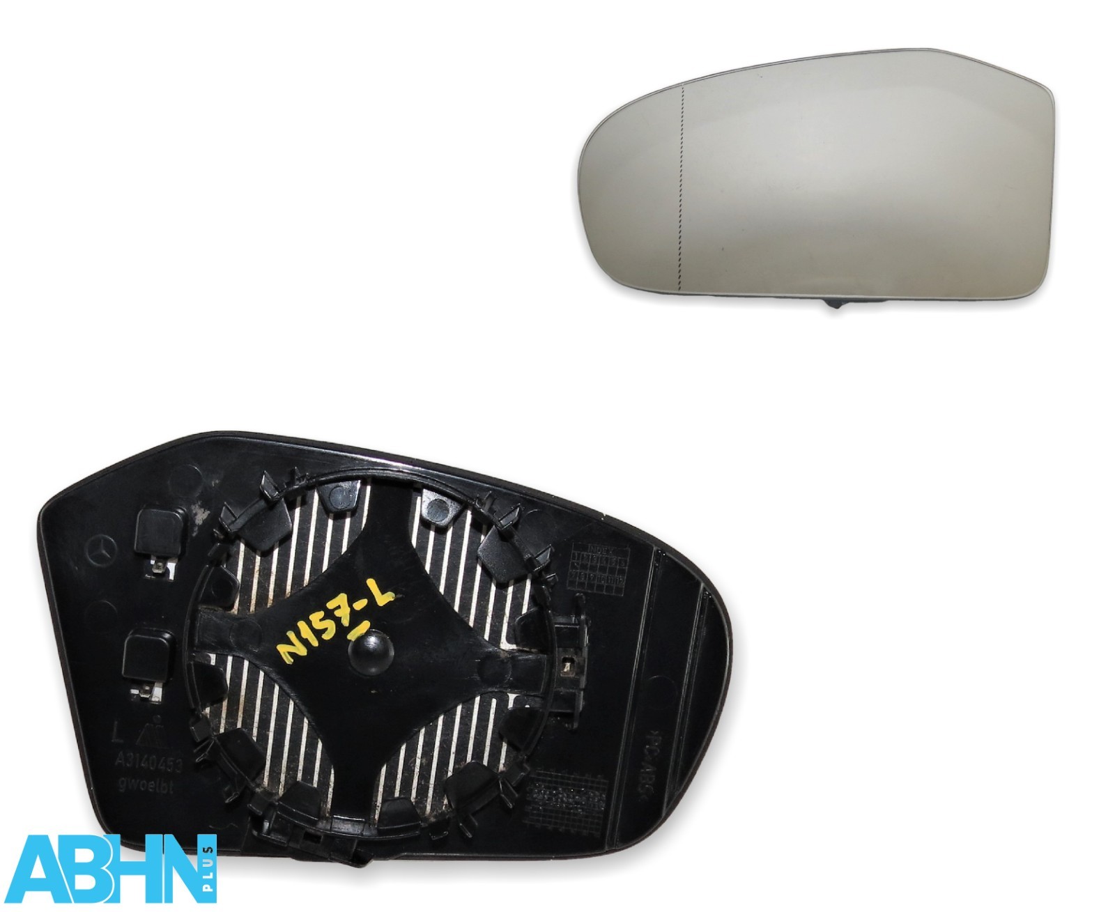 Mercedes A B Class W169 W245 (04-08) Left Side Heated Door Mirror Glass A3140453
