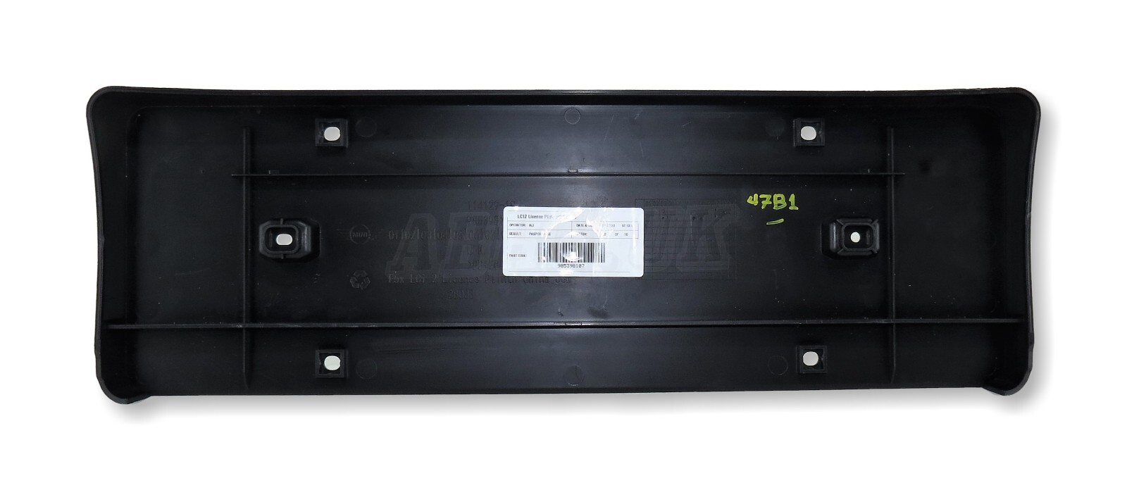 9853981 Mini F56 LCi2 JCW Front Bumper China License Plate Number Holder Mould - Image 3