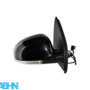 VW Golf 5 MK5 (05-09) Right Side Electric Heated Door Mirror 1K2857502 Met Black