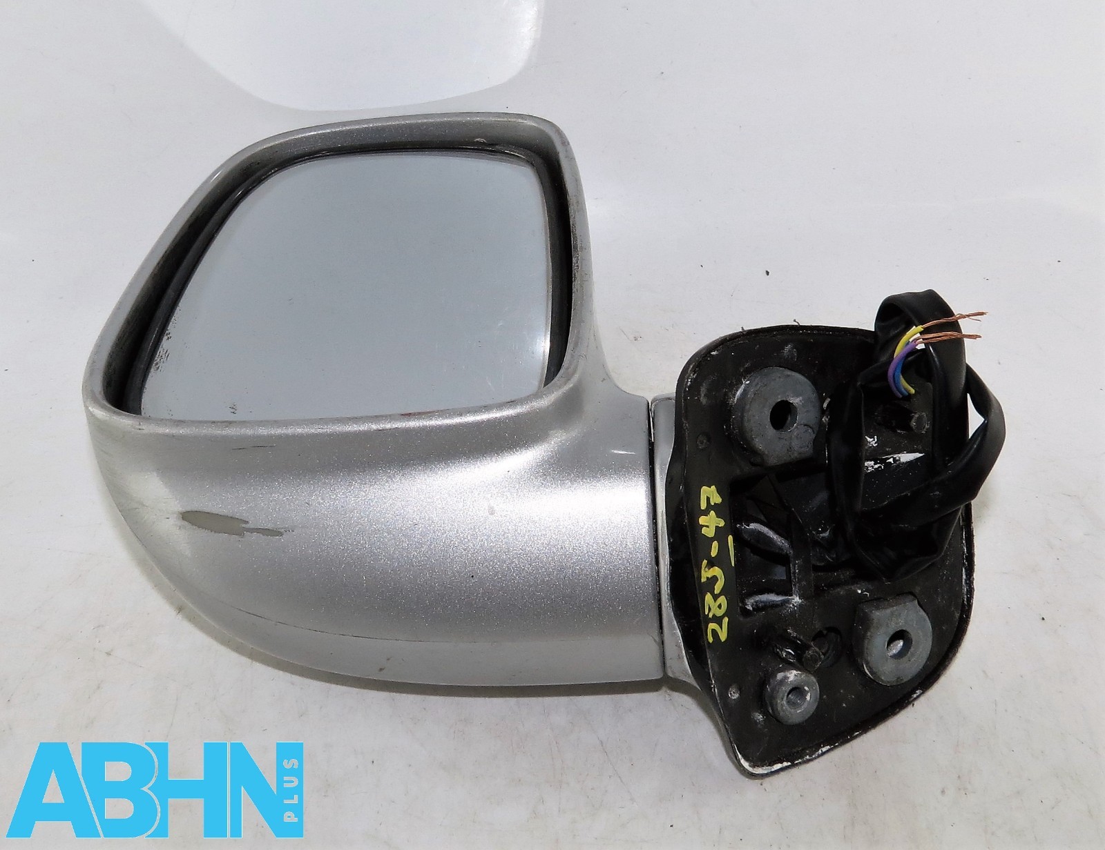 Suzuki Liana ER /01-07 Right Side Electric wing Mirror 3-Wires Silver/ Cut-Wires - Image 7