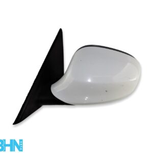 BMW 3 Series E90 E91 LCI (2009-2012) Left Side Electric Heated Door Mirror White