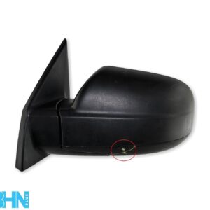 Hyundai Tucson JM /04-10 Left Side Electric Door Mirror Matte Black Graind 3-Pin