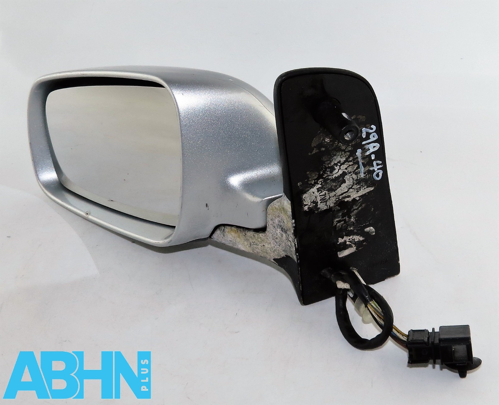 VW Sharan 99-04 Alhambra (99-08) Left Side Power Folding Door Mirror Met Silver - Image 2