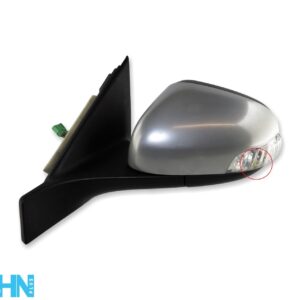 Volvo V70 Mk3 (2007-2012) Left Side Power Folding Door Mirror Chrome 14-Wires
