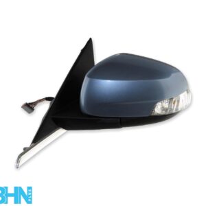 Jaguar XF X250 08-11 Left Side Power Folding Door Mirror Blue 16-Wires/ No-Glass