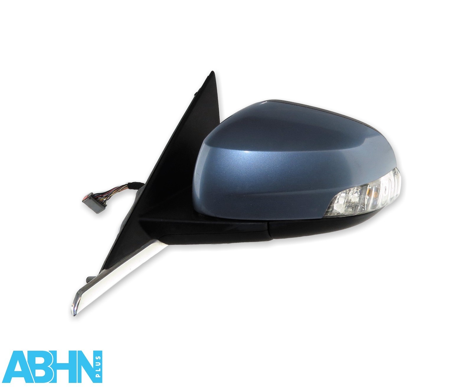 Jaguar XF X250 08-11 Left Side Power Folding Door Mirror Blue 16-Wires/ No-Glass