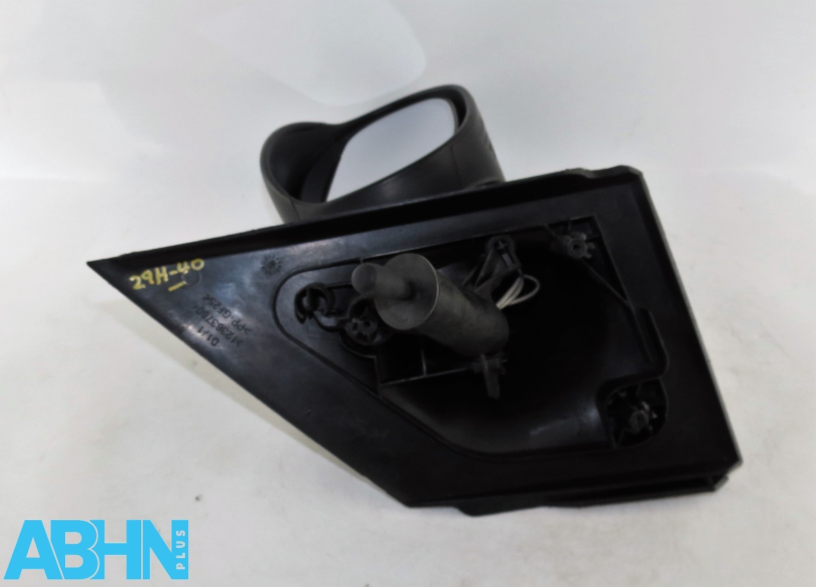 Citroen C2 MK1 JM (2003-2009) Right Side Manual Door Mirror Matte Black Grained - Image 6