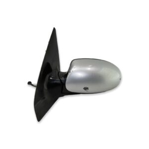 Ford Focus I MK1 (98 - 05) Left Side Electric Heated Door Mirror Metallic Silver