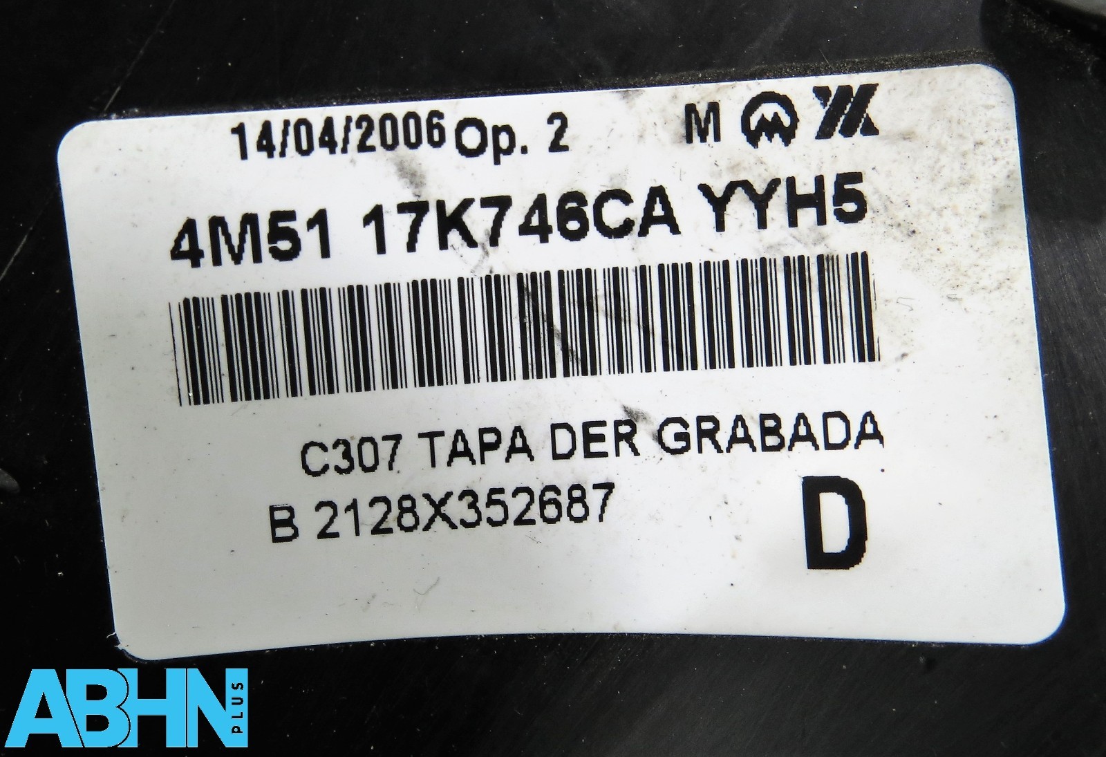 Genuine Ford Focus II Mk2 (2004-2007) Right Side Door Mirror Cover Grained Black - Image 9