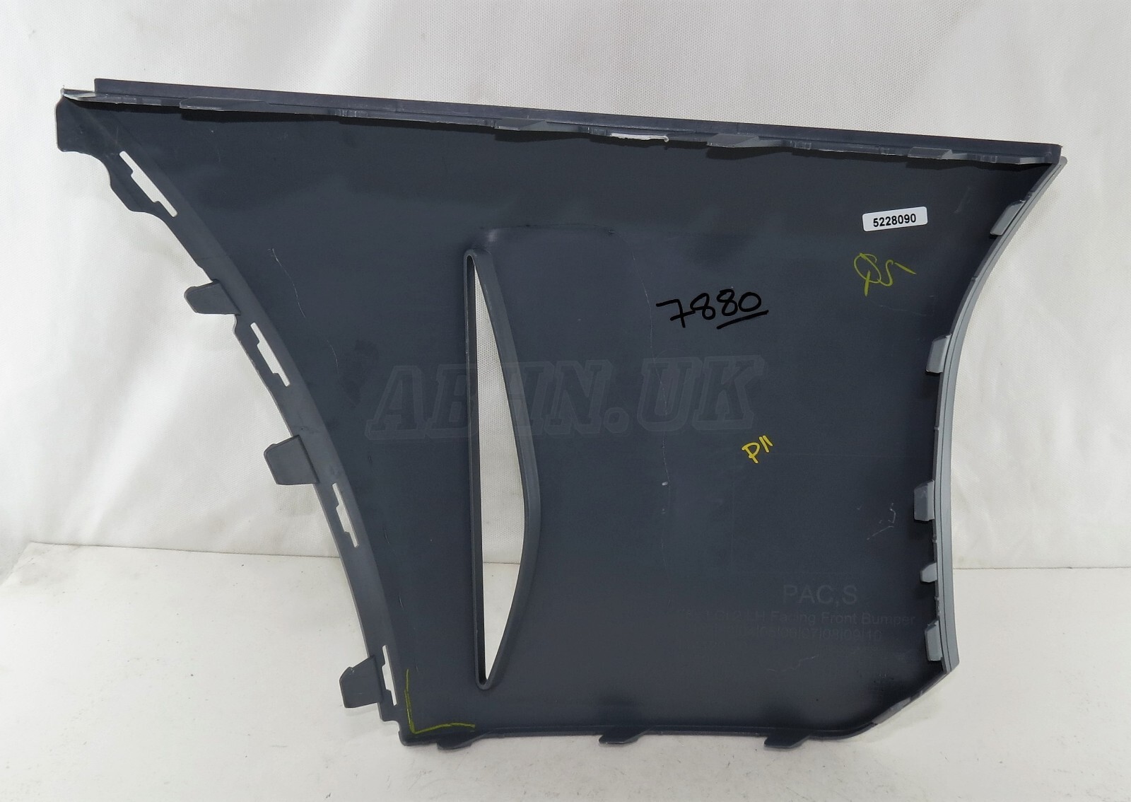 9450547 Mini Cooper/ S LCi 2 Left Side Front Bumper Facing Mould Trim Unpainted - Image 4