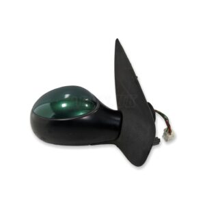 Peugeot 206/ SW 02-04 Right Side Electric Door Mirror 96432622XT Tie Break Green