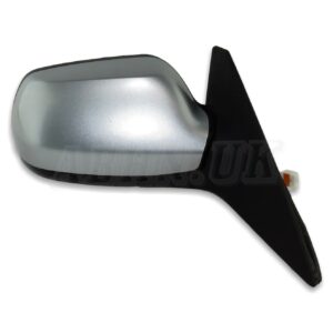 Mazda 6 MK1 (02-07) Right Side Electric Heated Door Mirror 25H Silver Contrail