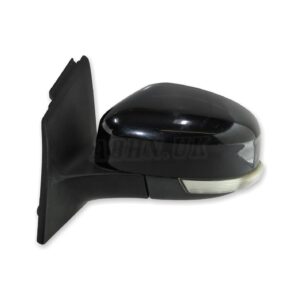 Ford Focus MK3 (11-18) Electric Left Door Mirror Black 10-Pin Temperature Puddle