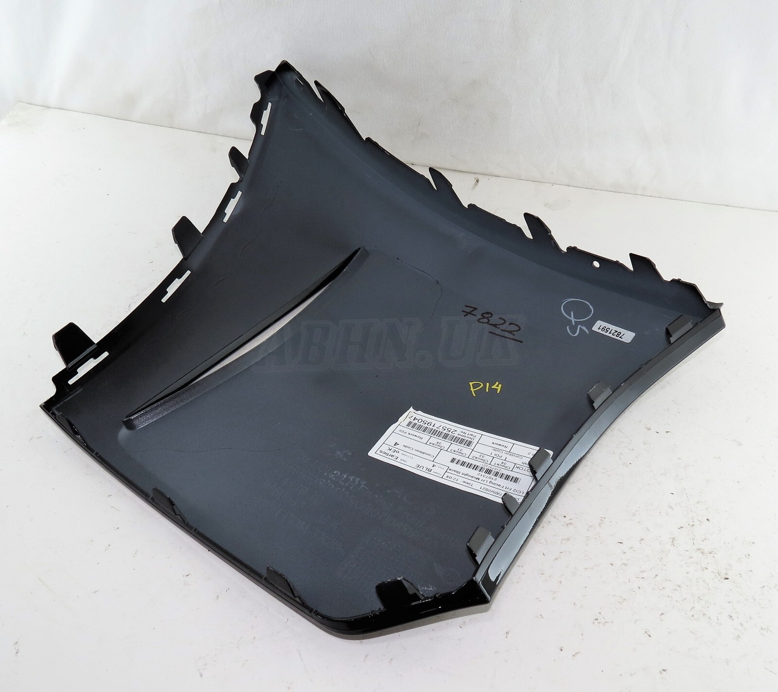 9450547 Mini Cooper/ S LCi 2 Left Side Front Bumper Facing Trim Midnight Black 3 - Image 6