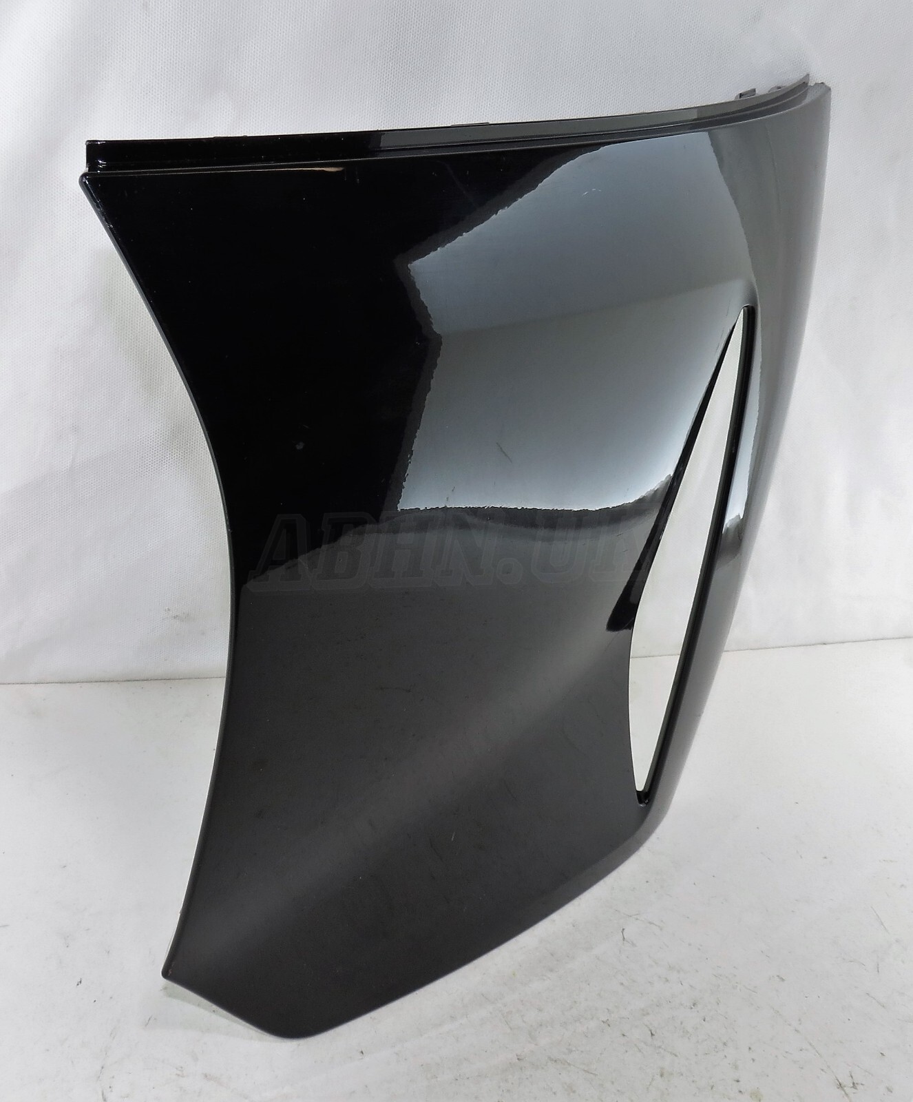 9450547 Mini Cooper/ S LCi 2 Left Side Front Bumper Facing Trim Midnight Black 4 - Image 2
