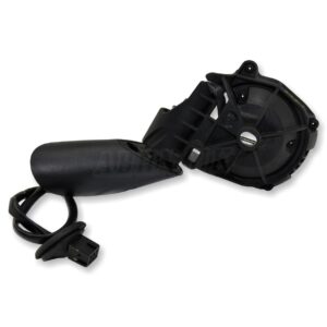 Vauxhall Corsa-D E /06-18 Left Side Electric Door Mirror Base Matte Black 3-Wire