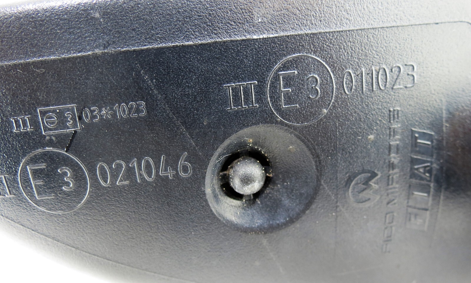 Fiat Punto/ Grande MK3 199 (05 - 11) Electric Heated Left Wing Mirror Met Black - Image 8