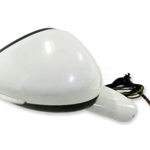 Peugeot 508 MK1 /10-18 Manual Folding Right Wing Mirror 96771876WP 8-Wires White