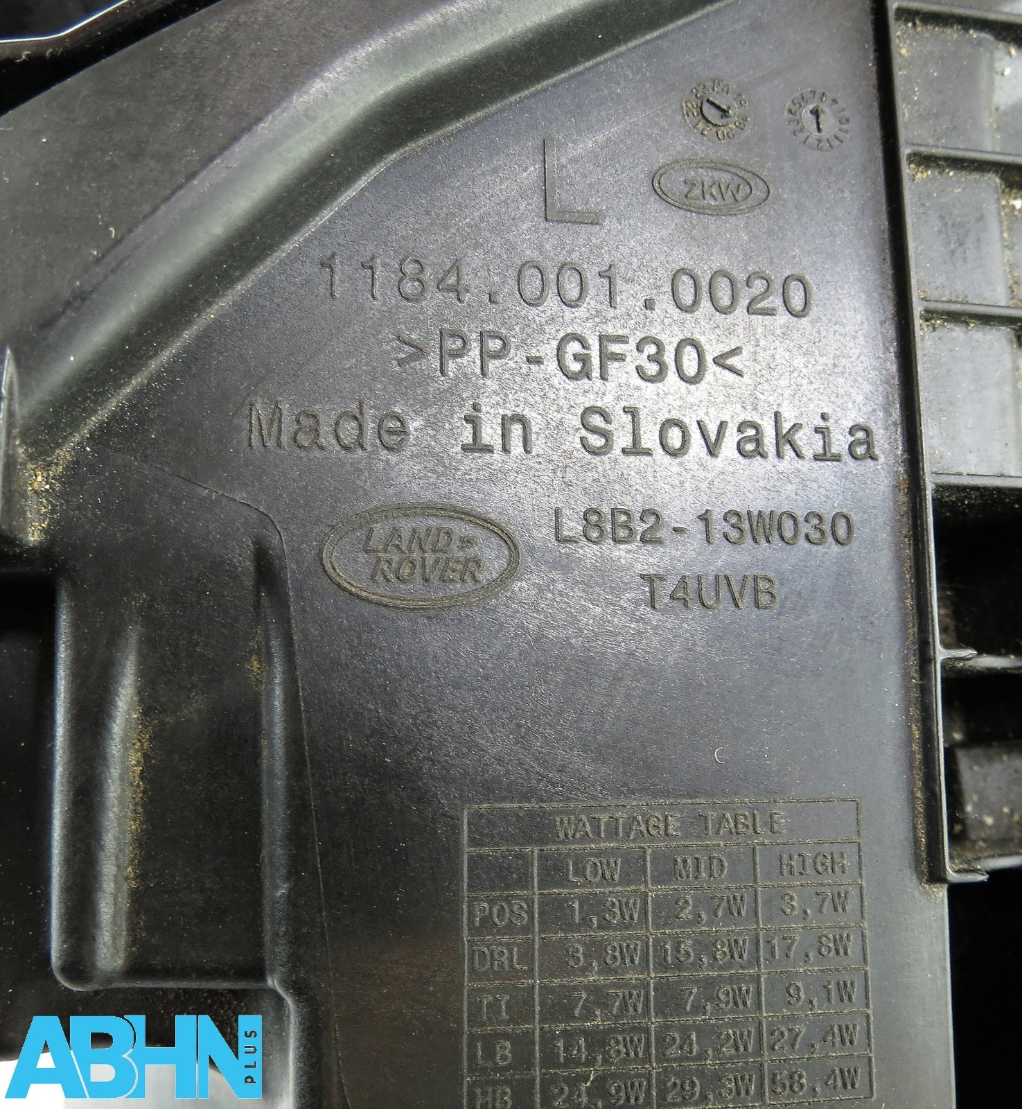 L8B213W030AC Land Rover Defender L663 Left Hand Side KZ3 04S Complete Headlight - Image 15