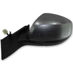Vauxhall Agila-B Suzuki Splash /08-14 Left Side Electric Heated Door Mirror Grey