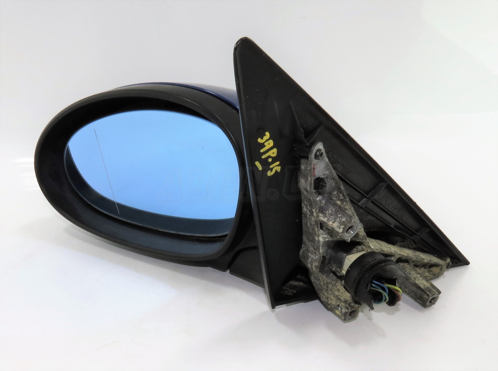 BMW 3 Series E90 E91 Pre-LCi /05-08 Left Side Electric Door Mirror Metallic Blue - Image 2