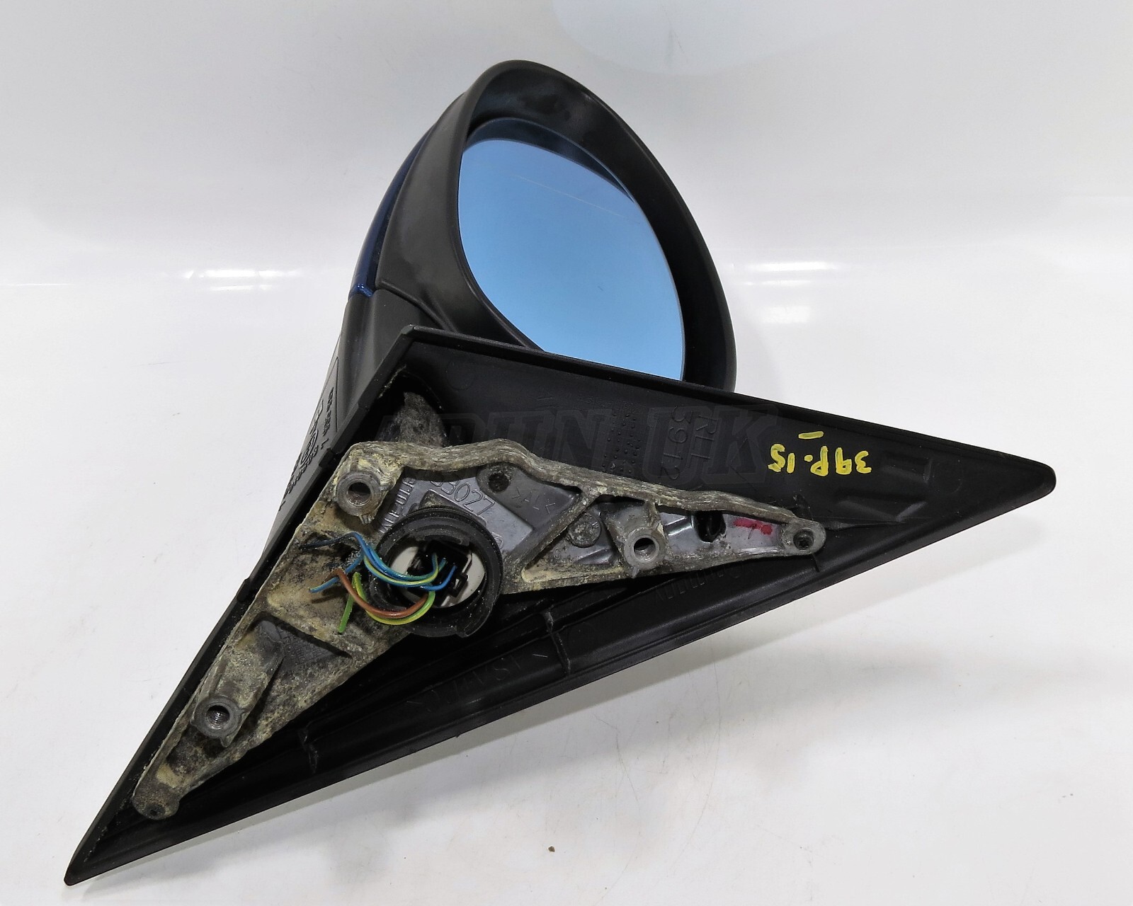 BMW 3 Series E90 E91 Pre-LCi /05-08 Left Side Electric Door Mirror Metallic Blue - Image 6