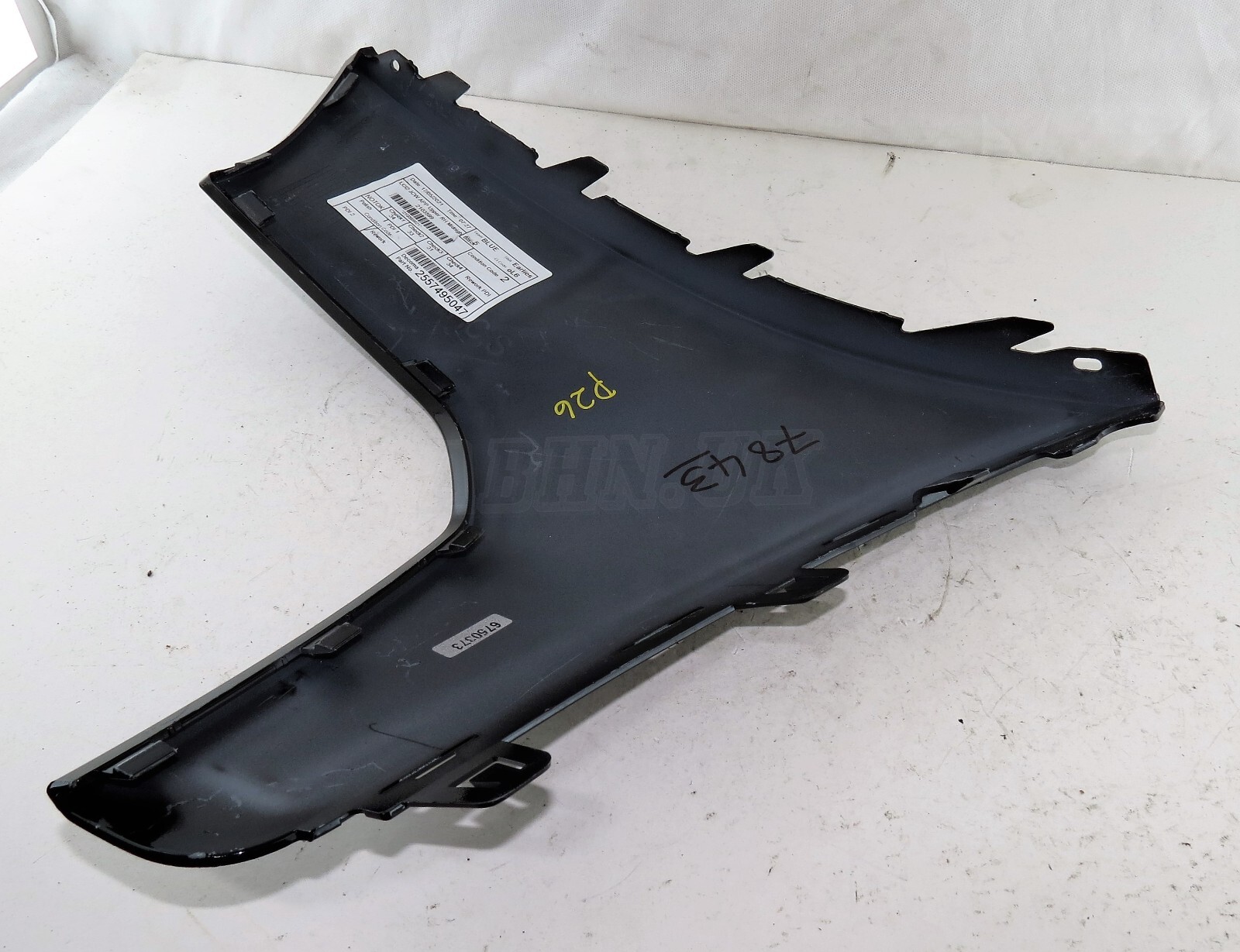 9450622 Mini JCW LCi2 Right Hand Side Front Bumper Facing Trim Midnight Black 2 - Image 6