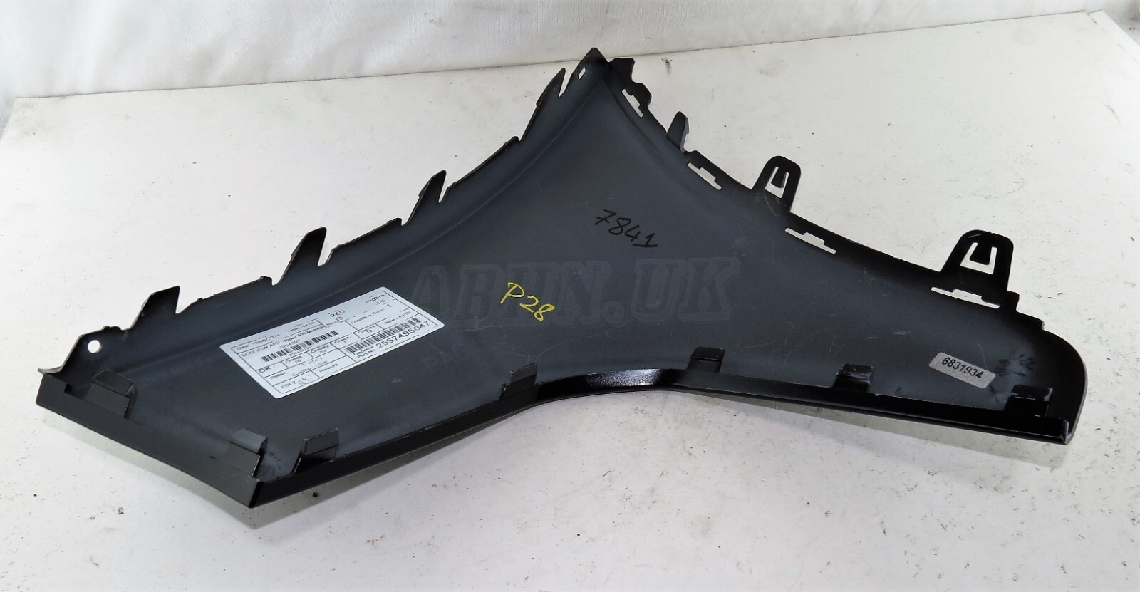 9450622 Mini JCW LCi2 Right Hand Side Front Bumper Facing Trim Midnight Black 3 - Image 5