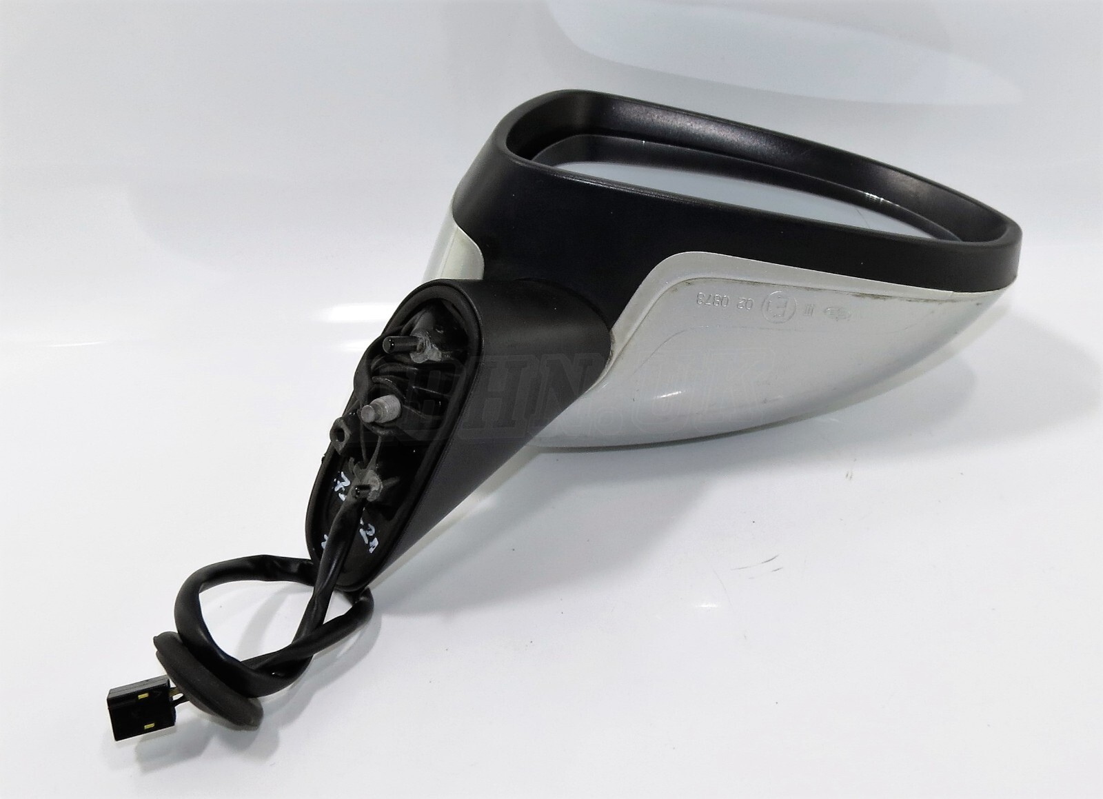 Vauxhall Opel Corsa D & E (06-18) Right Side Electric Door Mirror Silver 5-Wires - Image 10