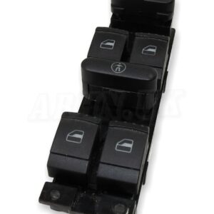 1J4959857 VW Golf Passat Genuine RHD Right Side Electric Window Switch Lifter