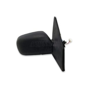 Toyota Yaris Vitz MK1 /99-05 Right Side Electric Door Mirror 3-Wires Matte Black