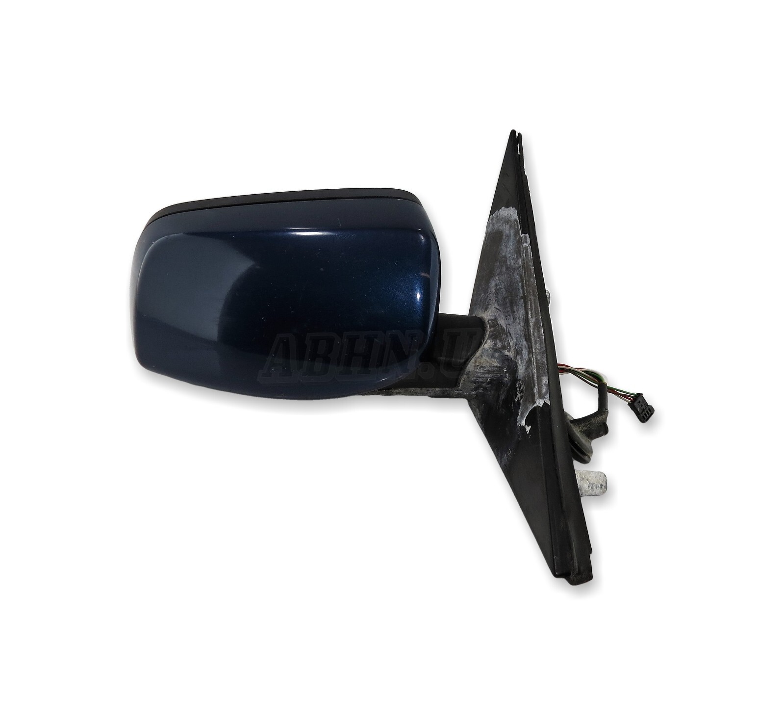 BMW 5-Series E60 E61 (03- 08) Right Side Electric Door Mirror 4-Wires Dark Blue