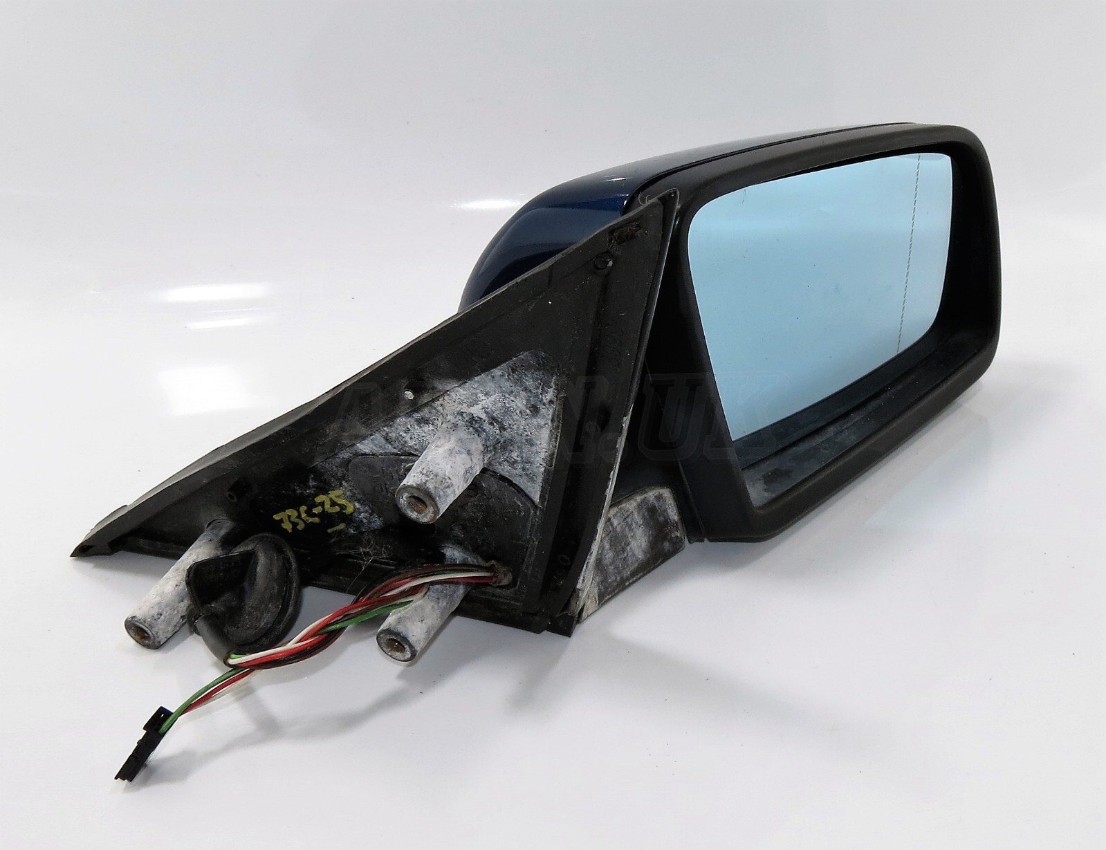 BMW 5-Series E60 E61 (03- 08) Right Side Electric Door Mirror 4-Wires Dark Blue - Image 2