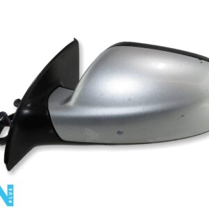 Peugeot 307 SW CC (2000-2008) Left Side Electric Heated Door Mirror Met Silver