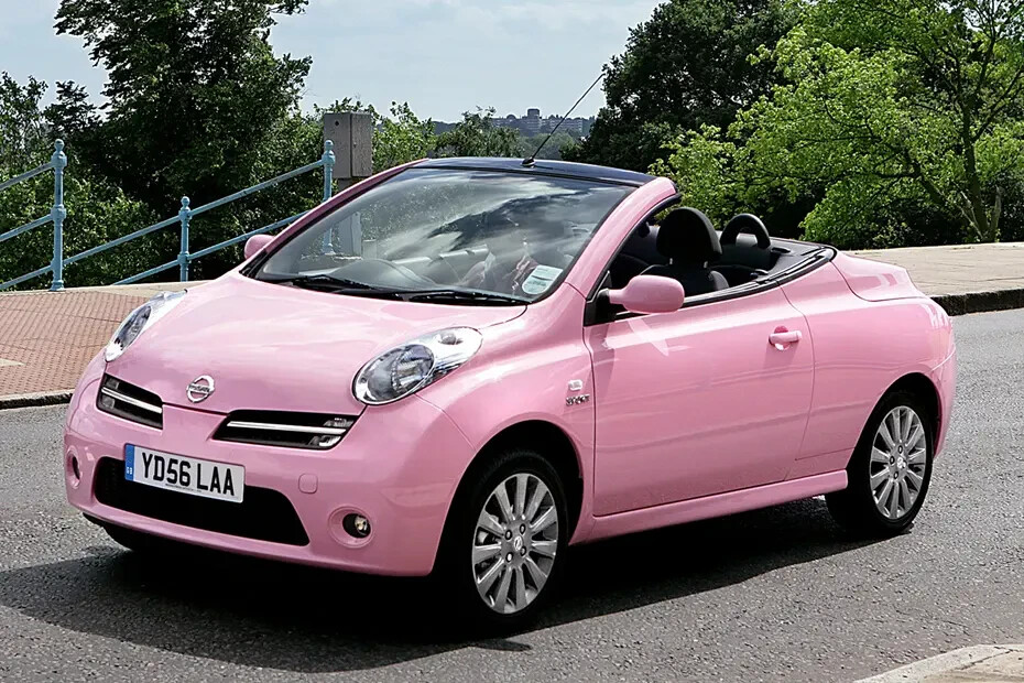 Nissan Micra K12 C+C Convertible Right Side Electric Door Mirror Metallic Silver - Image 3