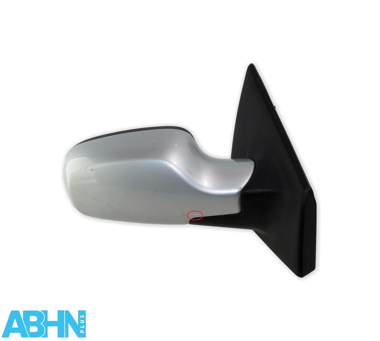 Renault Clio III Pre-Facelift 2005-2009 Right Electric Heated Door Mirror Silver