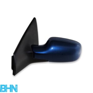 Renault Megane II MK2 02-09 Left Side Electric Heated Door Mirror Metallic Blue