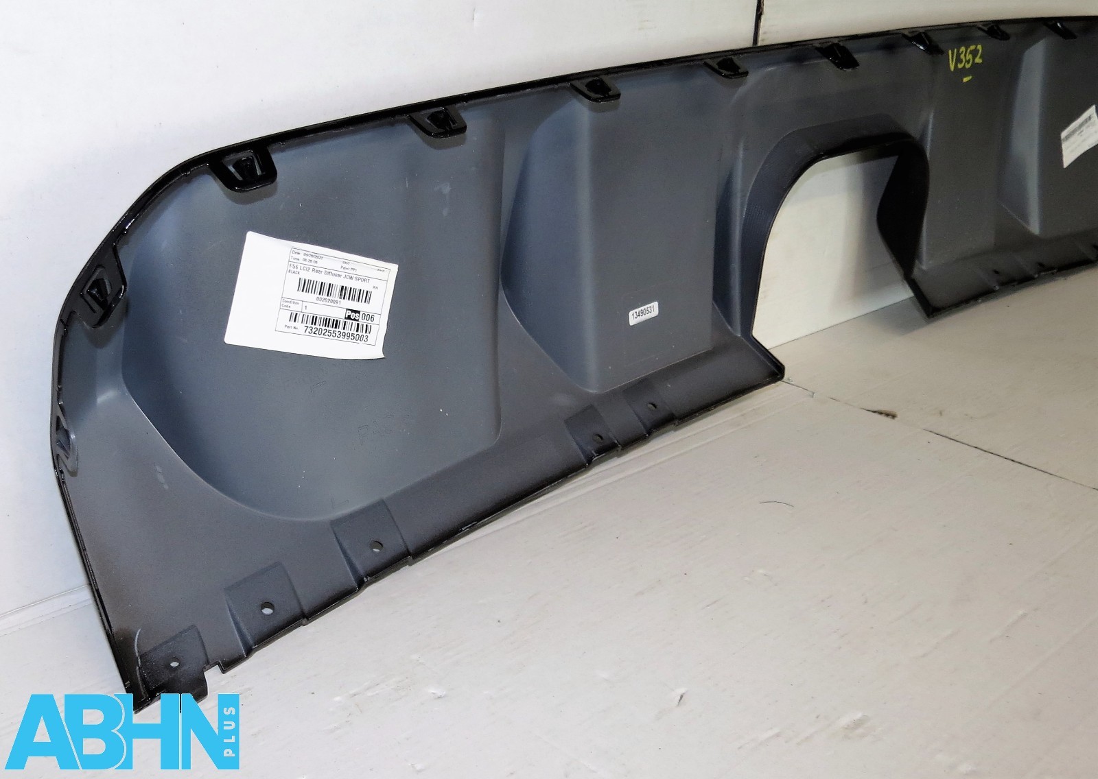 9450835 Mini Cooper JCW Sport LCI2 F56 2020-24 Rear Bumper Diffuser No PDC V352 - Image 6