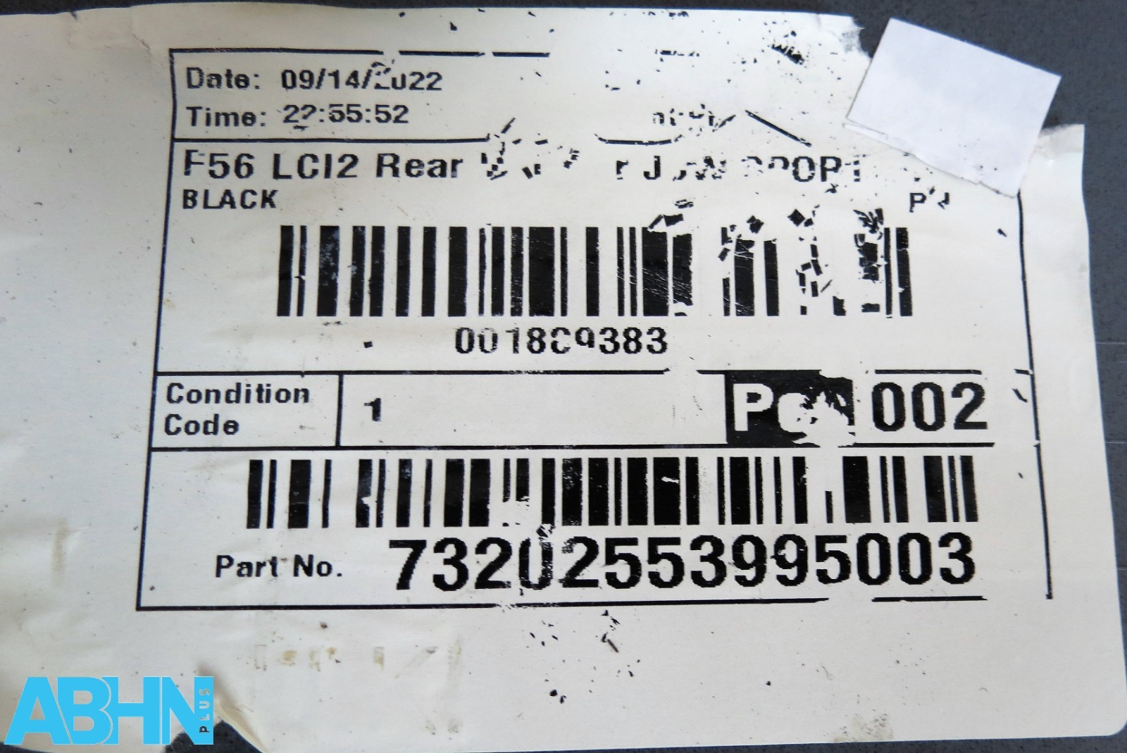 9450835 Mini Cooper JCW Sport LCI2 F56 20-2024 Rear Bumper Diffuser W/ Fog V372 - Image 14