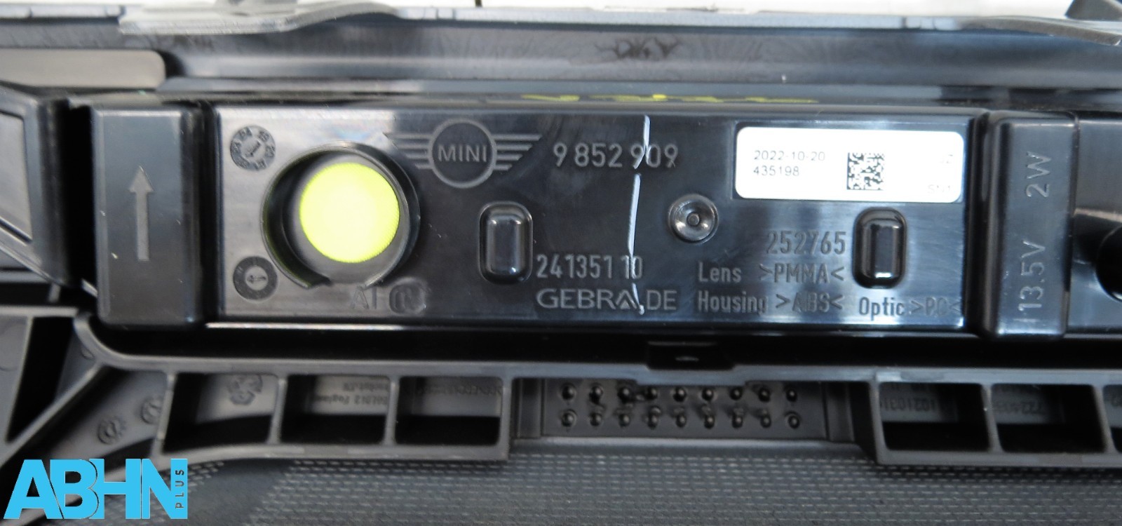 9450835 Mini Cooper JCW Sport LCI2 F56 20-2024 Rear Bumper Diffuser LED Fog V376 - Image 18